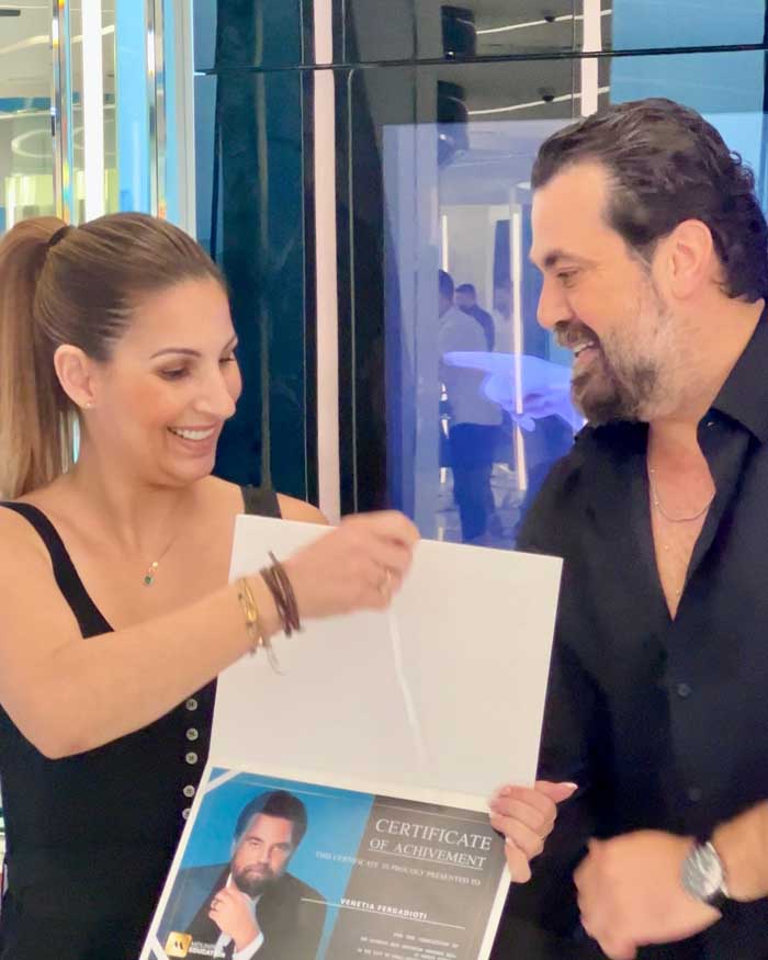 Advanced Hair Designing Workshop με τον Mounir στο Ντουμπάι.