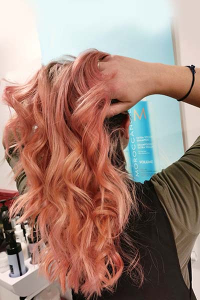 Rose Gold Hair Mylonakis